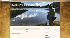 Desktop Screenshot of paulsponderings.com